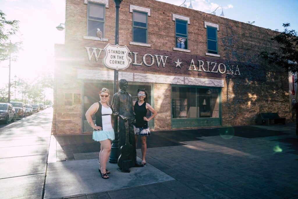 Standing on the Corner - Route 66