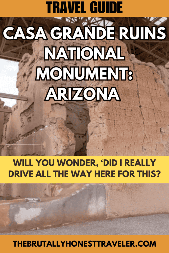 Casa Grande Ruins National Monument - NPS Sites in Arizona