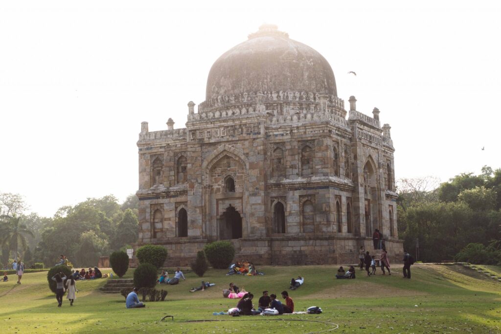 Lodi Garden in New Delhi India - tomb