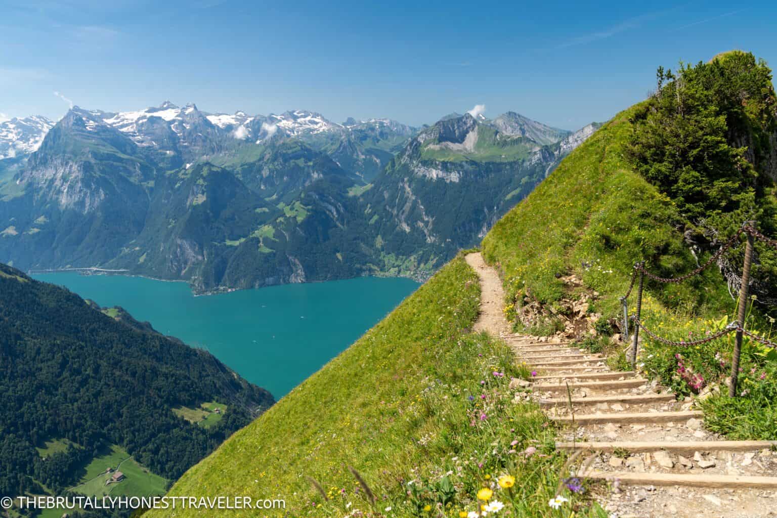 Stoos Ridge Sunset Stoos Ridge Hike: Klingenstock to Fronalpstock in Switzerland - The ...