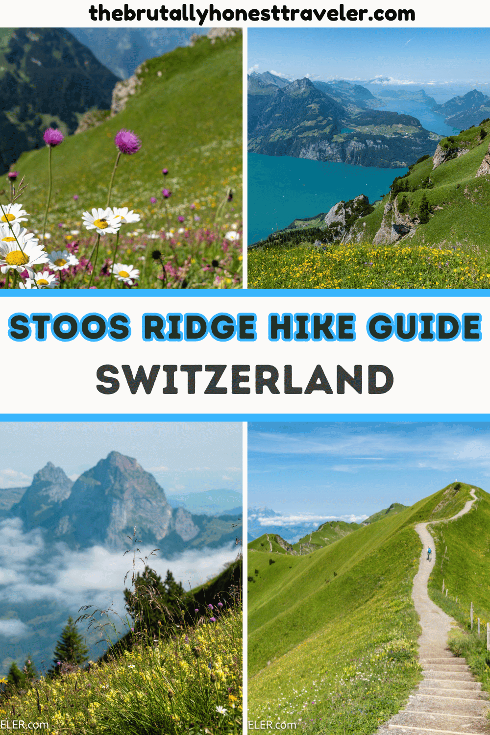 Stoos Ridge Map Stoos Ridge Hike: Klingenstock to Fronalpstock in Switzerland - The ...