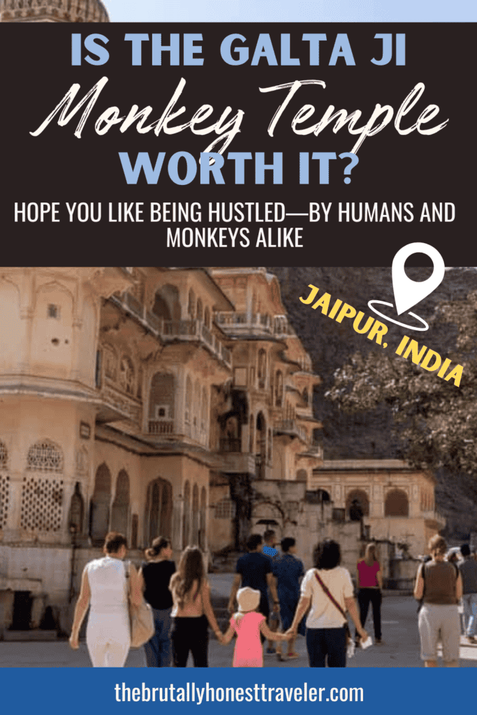 India Travel tips -Guide to the Galtaji Temple Jaipur India