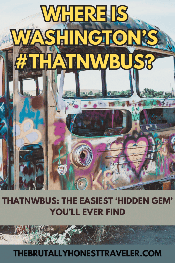 How to find #thatpnwbus, the most famous bus in Washington State! That PNW Bus
