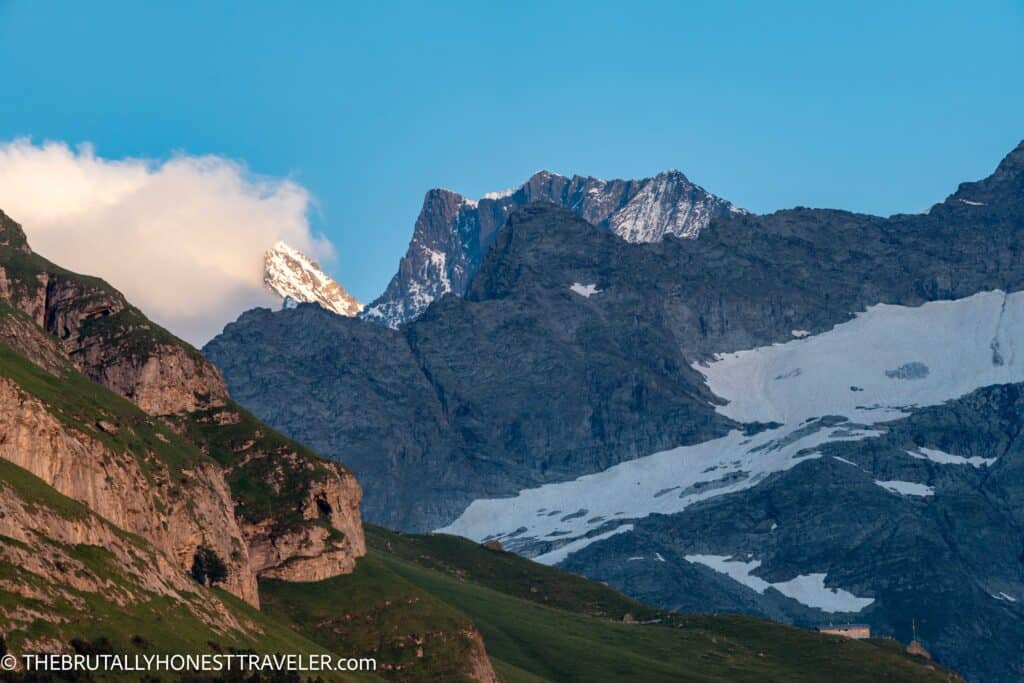 Sunset in Grindewald - Bernese Oberland Region