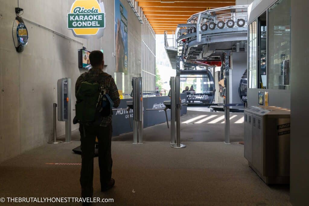 Cable cars are not included on a Swiss Travel Pass