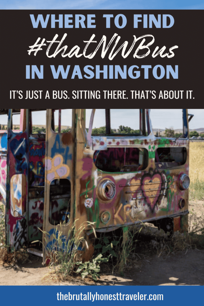 How to find #thatpnwbus, the most famous bus in Washington State! That PNW Bus