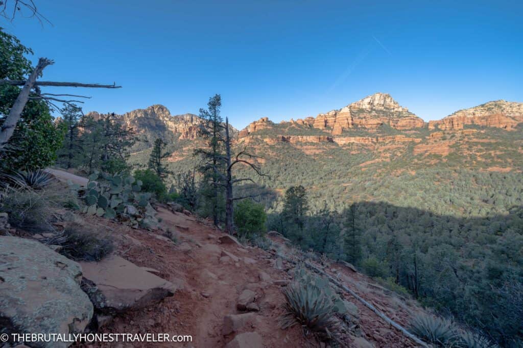 Trail to Solider Pass Cave in Sedona Arizona