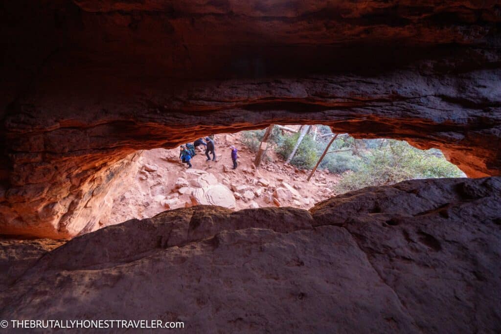 Solider Pass Cave photos - Sedona Arizona